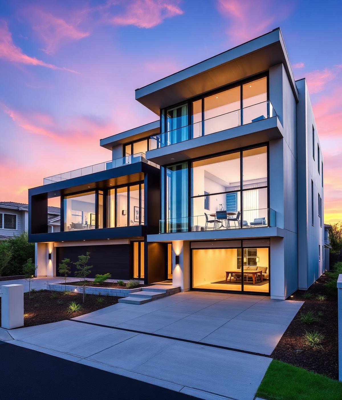 Premium modern residence built by Kaaviya Constructions